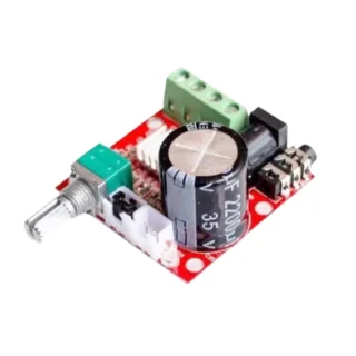 Placa amplificadora de audio PAM8610 estéreo 2 x 10W clase D