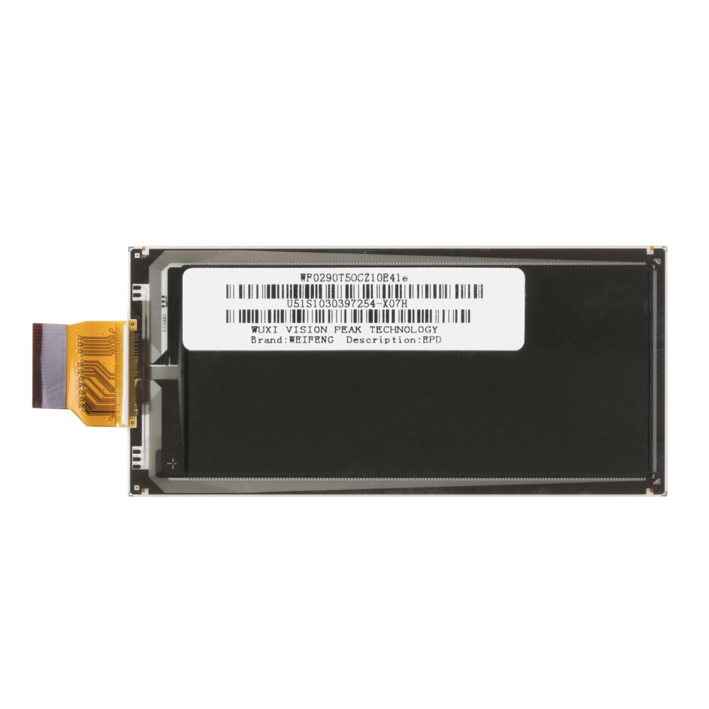 Pantalla de tinta E-PAPER WFT0290CZ10 2.9 pulgadas - Imagen 2
