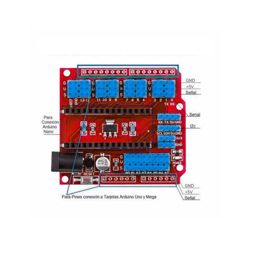 Placa de Expansión para Arduino Nano 3.0 - Imagen 3