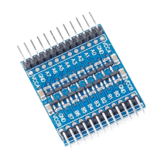 Módulo de conversión de nivel de 8 canales 3.3V a 5V bidireccional