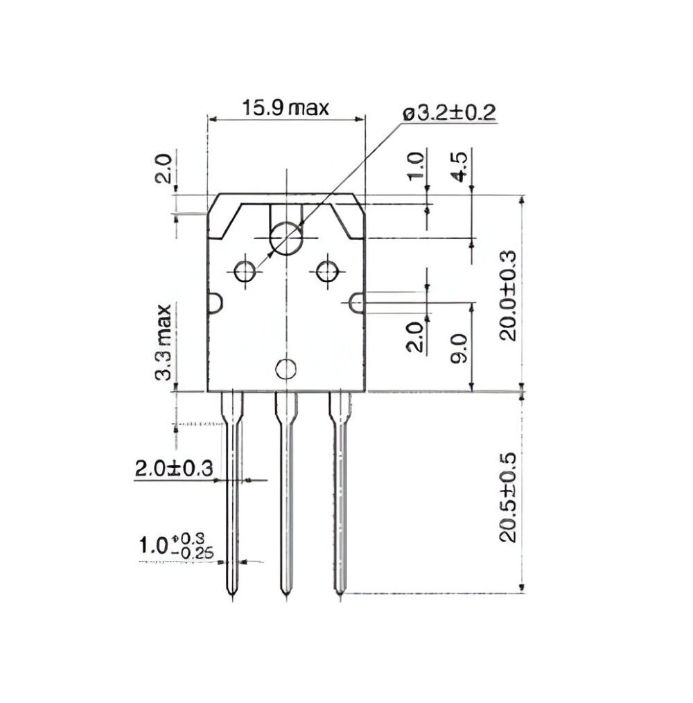 MOSFET K4107 N-Channel TO-220 - Imagen 3