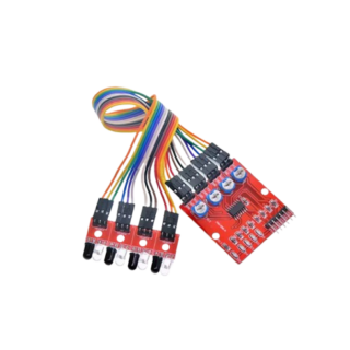 Detector infrarrojo 4 canales