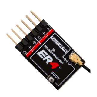 Receptor Radiomaster ER4 2.4GHz 4 canales