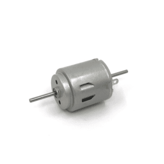 Motor Pequeño DC redondo Doble Eje 6V