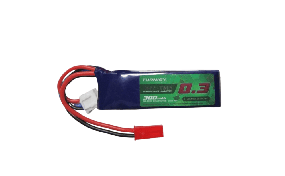 Batería Lipo Turnigy 2S 300mAh 7.4V – 70C~140C