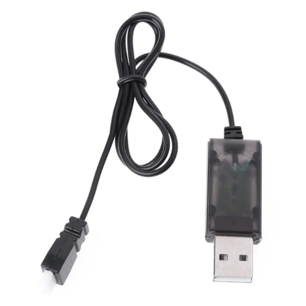 Cable Cargador USB para Batería LiPo 3.7V con Conector XH2.54 - Imagen 3