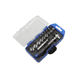 Set de 23 puntas llave rápida - destornillador de enchufe