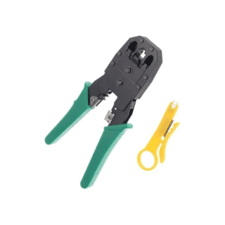 Ponchadora RJ45 RJ11 RJ9 con Pelacable