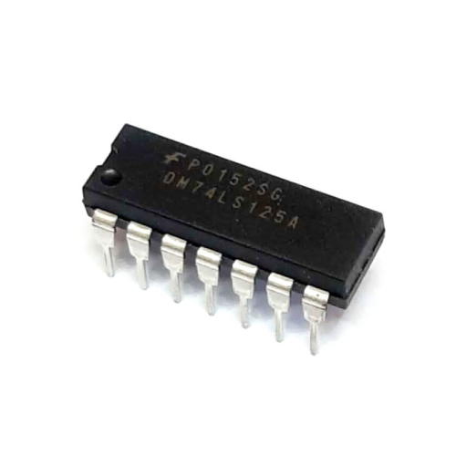 buffer triestado Cuádruple 74LS125A