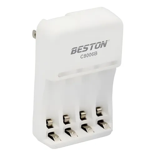 Cargador BST-C8006B con o sin 4 Baterías AA 1500mAh Ni-MH - Imagen 4