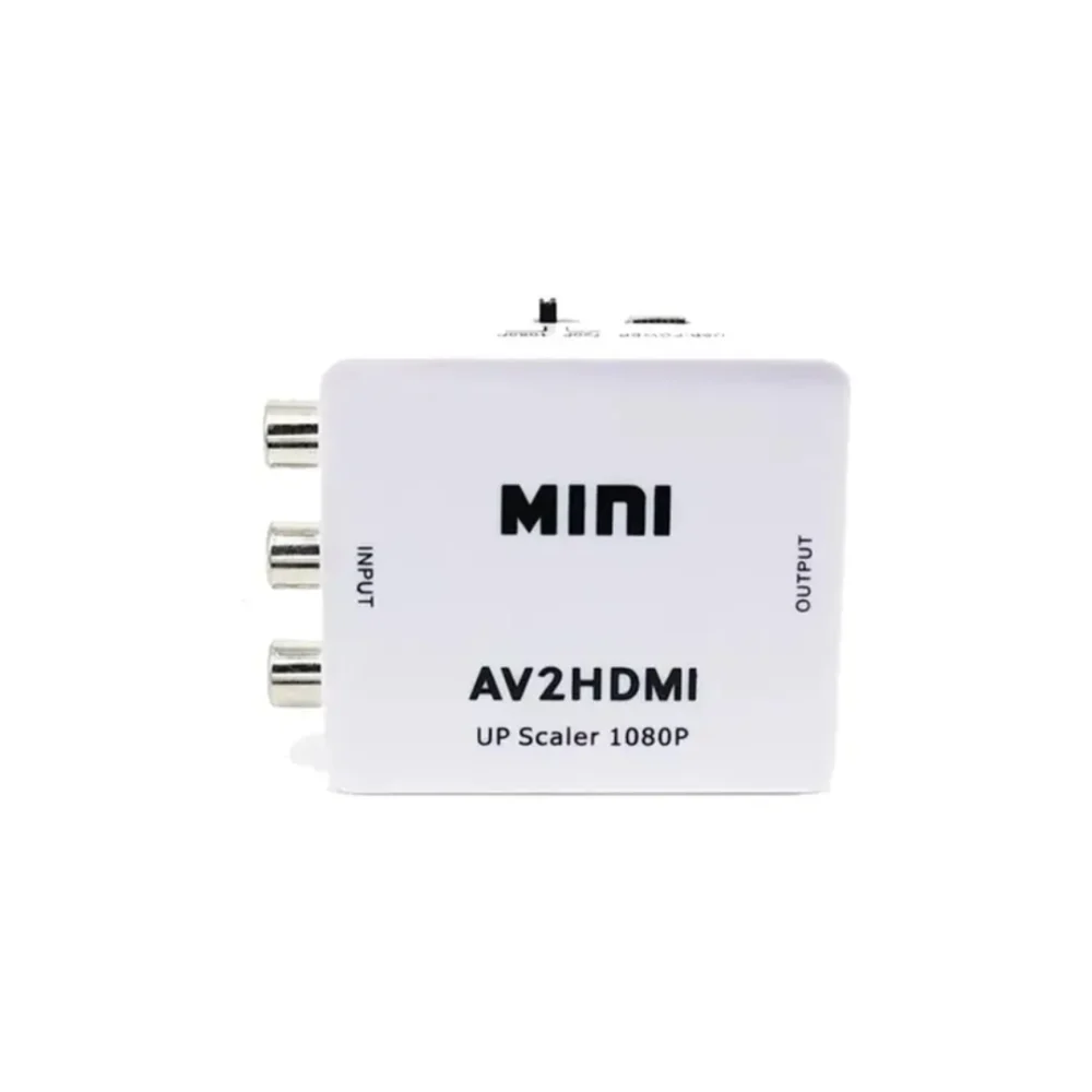Adaptador Conversor RCA AV Analógico a HDMI Digital