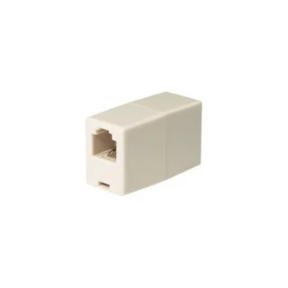 Adaptador Unión RJ11 para Teléfono (Conector) 4 hilos