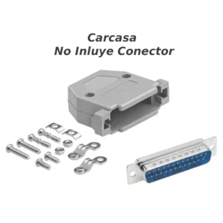 Carcasa para adaptador  / conector DB25
