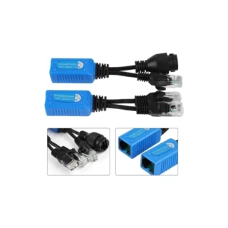 Adaptador Divisor RJ45 (Splitter RJ45 POE) Tosuny 2 Piezas