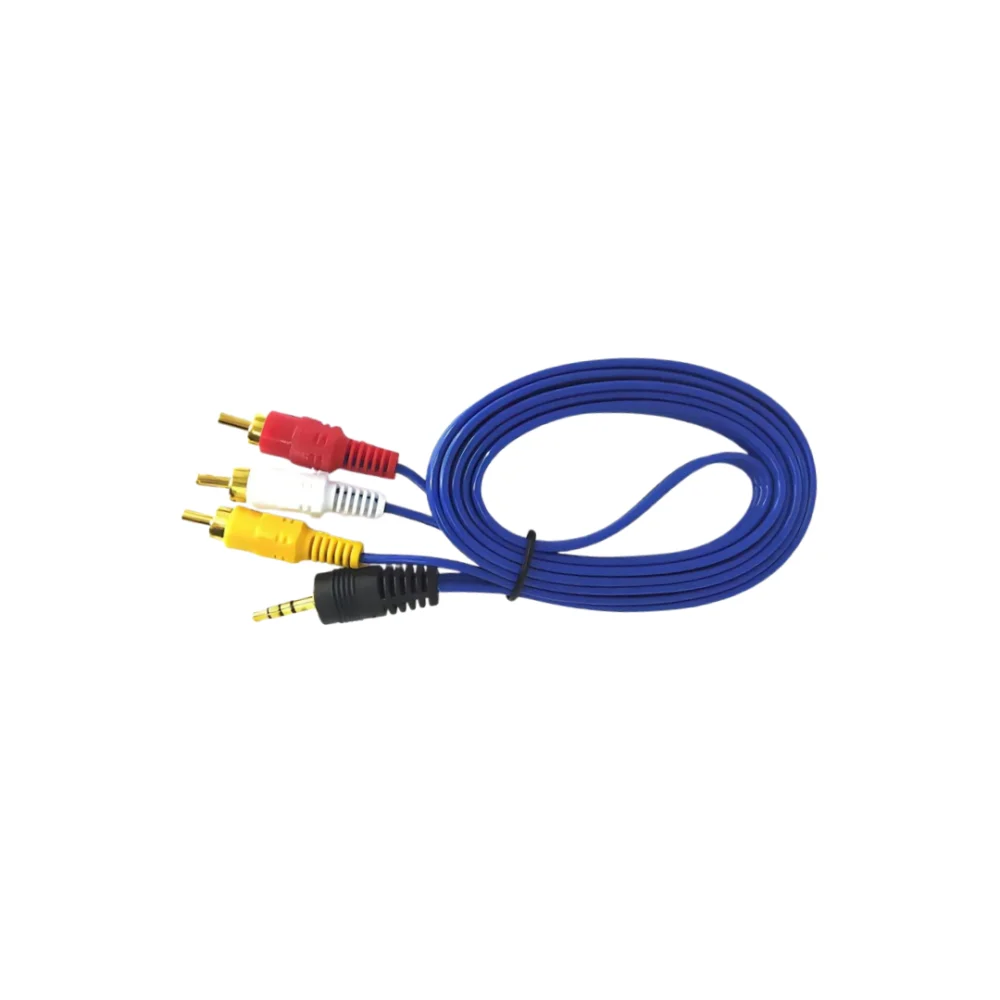 Cable de audio y vídeo RCA y plug P3 - Jack - Imagen 3
