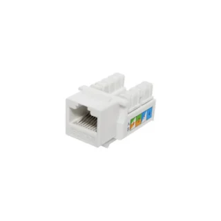 Acoplador RJ45 Cat5e Blanco