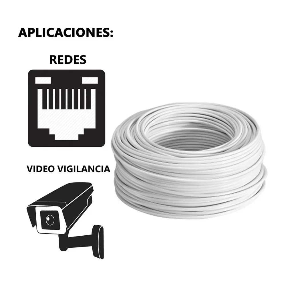 Cable UTP CAT6E (Cable de Red UTP 305 m) - Imagen 3