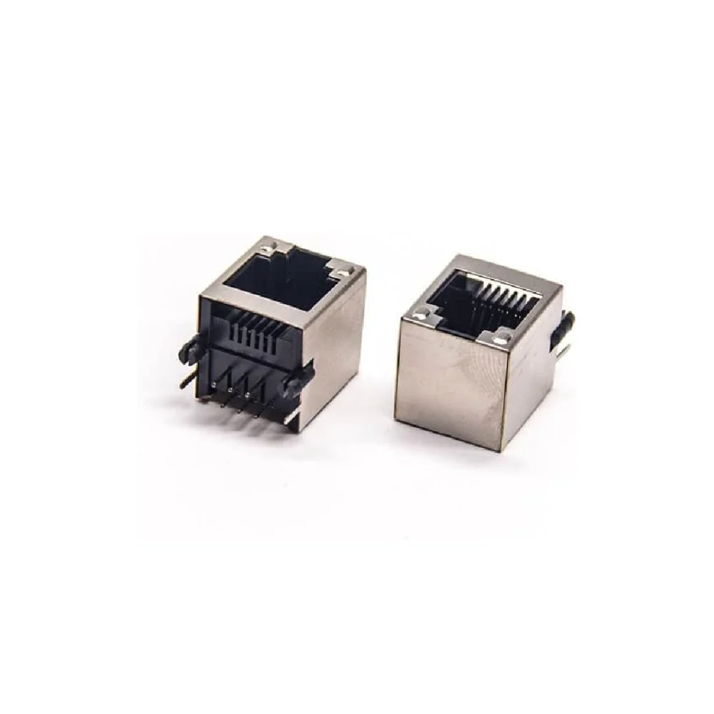 Conector RJ12 Blindado 90° 6P6C Montaje PCB - Imagen 2