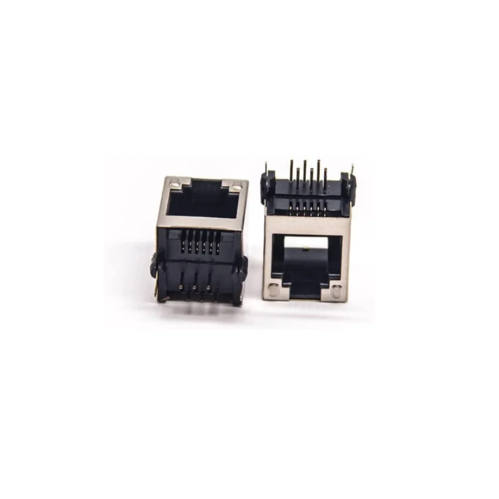 Conector RJ12 Blindado 90° 6P6C Montaje PCB - Imagen 3