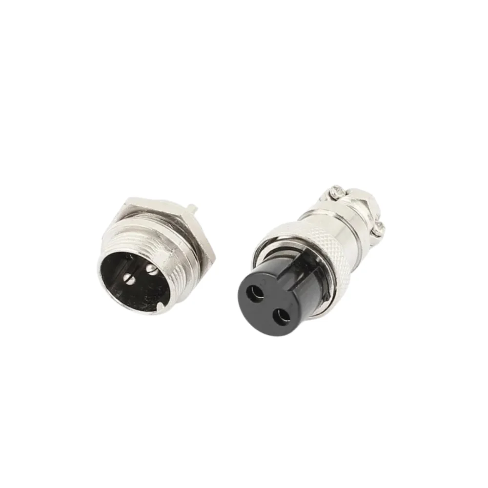 Conectores Metálicos de Aviación GX16 (2PIN a 8PIN) - Imagen 8