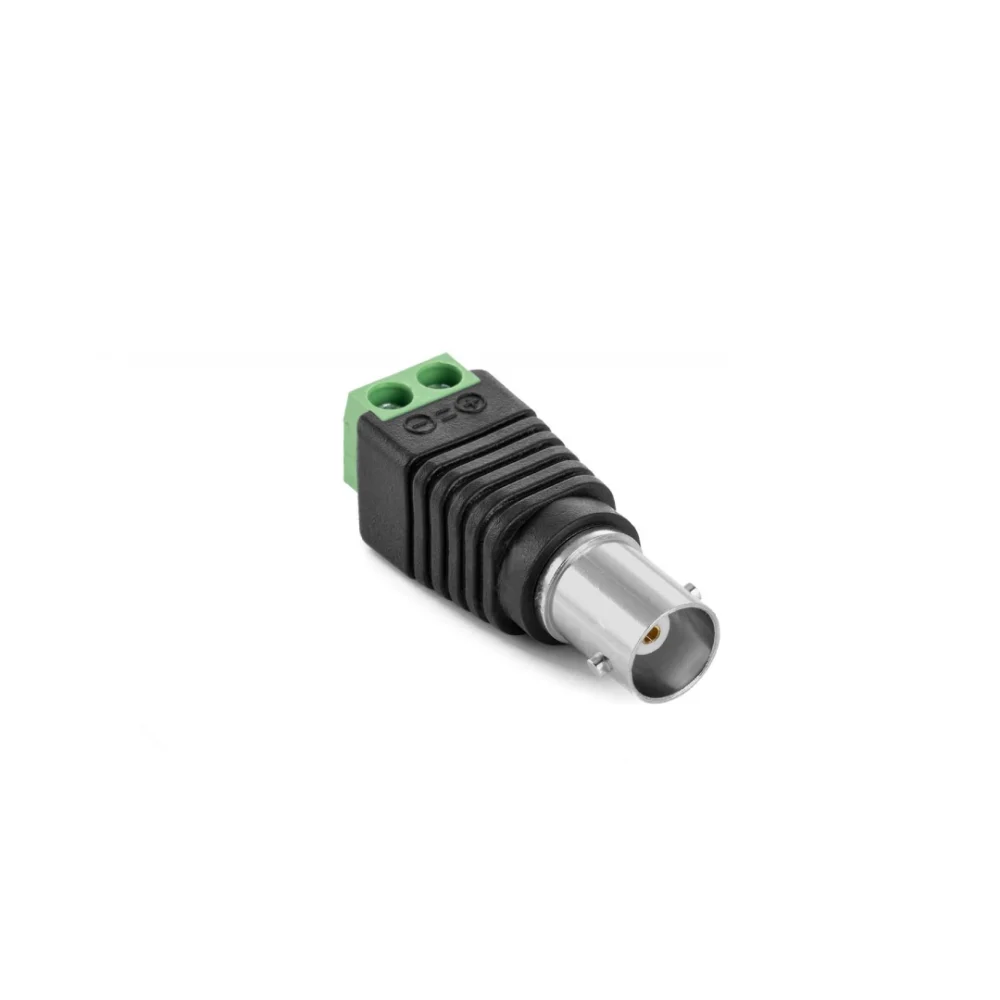 Bornera 2 Pines a Conector BNC Macho / Hembra - Imagen 2