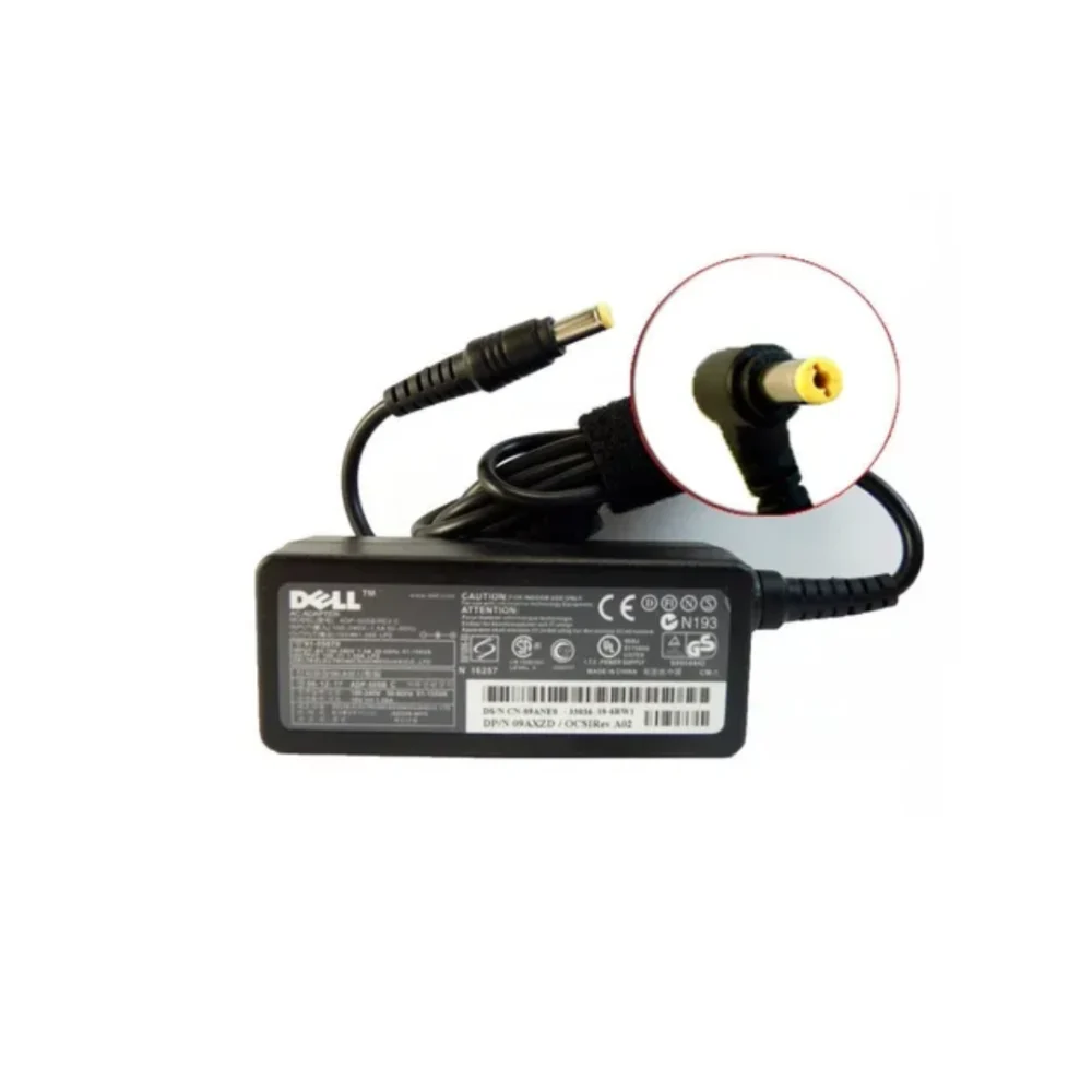 Cargador para Computador Portáti Dell (19VDC 1.58A)