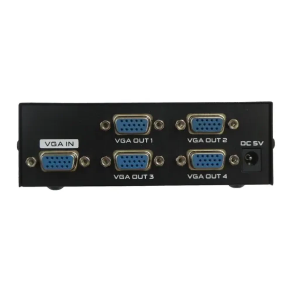 Splitter VGA 1 Entrada 4 Salidas (Multiplicador de Puertos VGA) - Imagen 2