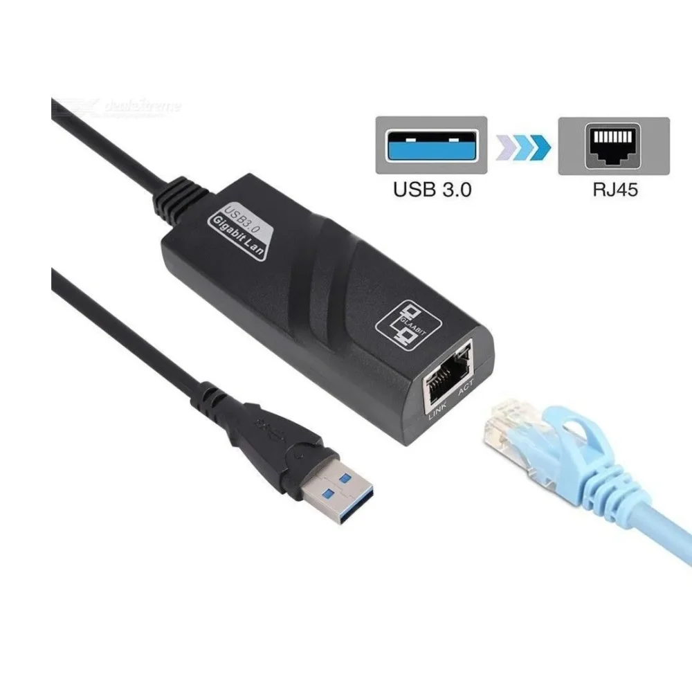 Adaptador USB 3.0 a RJ45 Red LAN - Imagen 2