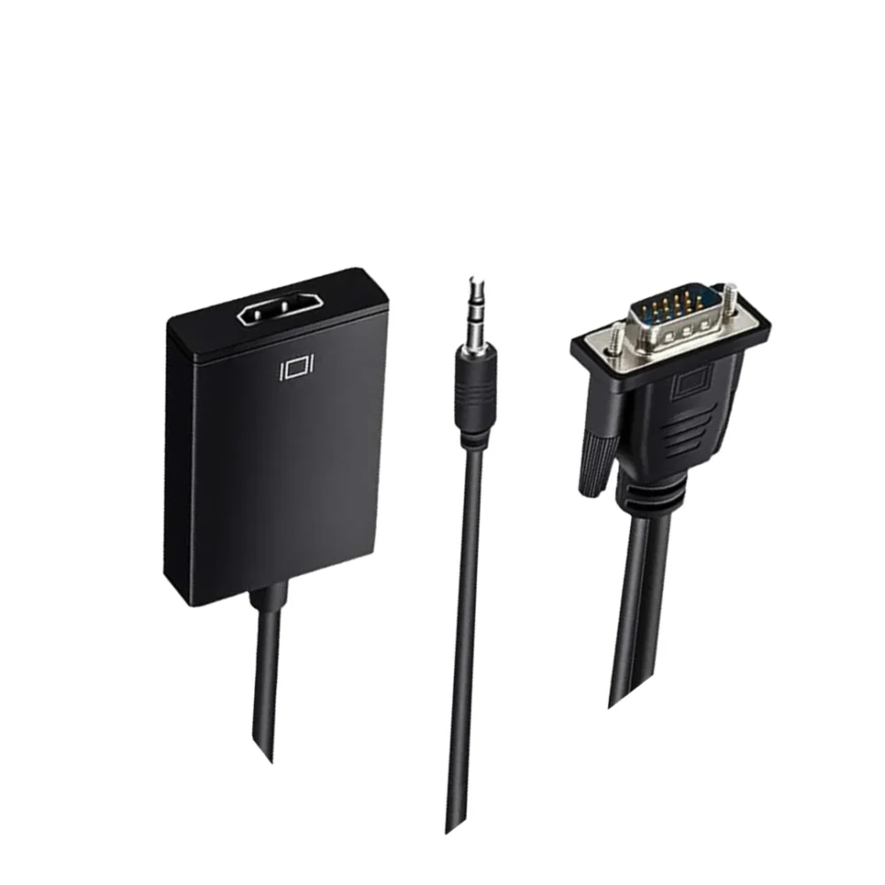 Cable Adaptador Convertidor VGA a HDMI con Audio - Imagen 3