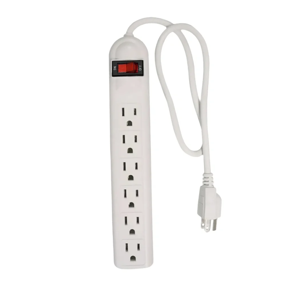 Extensión Multitoma Eléctrica 6 Entradas
