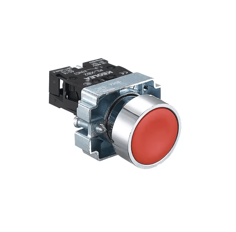 Interruptor Botón Momentáneo 22mm 10A 240V NC / NO - Imagen 2