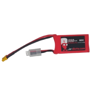 Mini Batería LiPo 550mAh 2S 7.4V 80C Ja-Bots