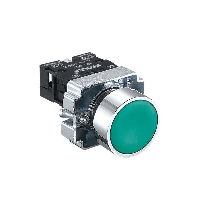 Interruptor Botón Momentáneo 22mm 10A 240V NC / NO - Imagen 3