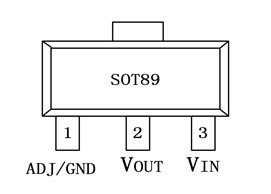 AMS1117 Regulador LDO SOT89 - Imagen 2