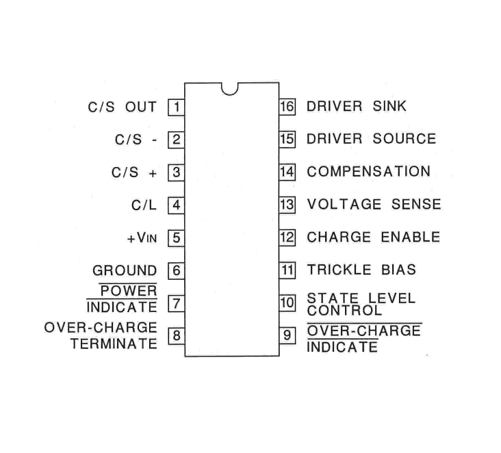Controlador de carga de baterías UC3906N - Imagen 3