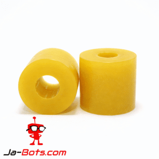 Gomas Seguidor Corto Repuesto - Par Amarillo