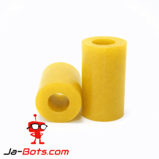 Gomas Seguidor Largo Repuesto - Par Amarillo