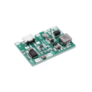 Cargador de Batería LiPo 3.7 V con Convertidor DC-DC Boost a 5 V y 9 V