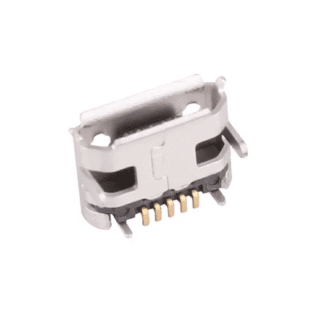 Conector Micro USB Tipo B Hembra SMD para PCB
