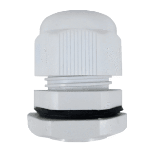 Prensa Estopa PG-7 Pasacable Protector Blanco para Cable 3.5–6 mm