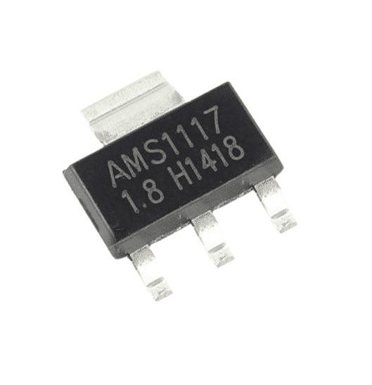 AMS1117-1.8 – Regulador de Voltaje SMD 1.8V en Encapsulado SOT-223