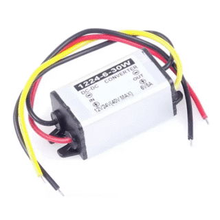 Convertidor DC-DC Buck Reductor 12V–24V a 5V 5A – Fuente de Alimentación Regulada y Eficiente
