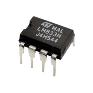LM833N Amplificador Operacional Doble de Audio Bajo Ruido DIP-8