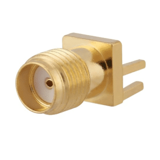 Conector SMA Hembra 1.6 mm Horizontal para PCB – Alta Frecuencia
