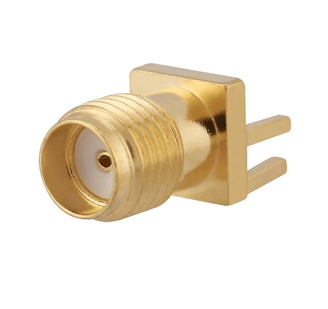 Conector SMA Hembra 1.6 mm Horizontal para PCB – Alta Frecuencia