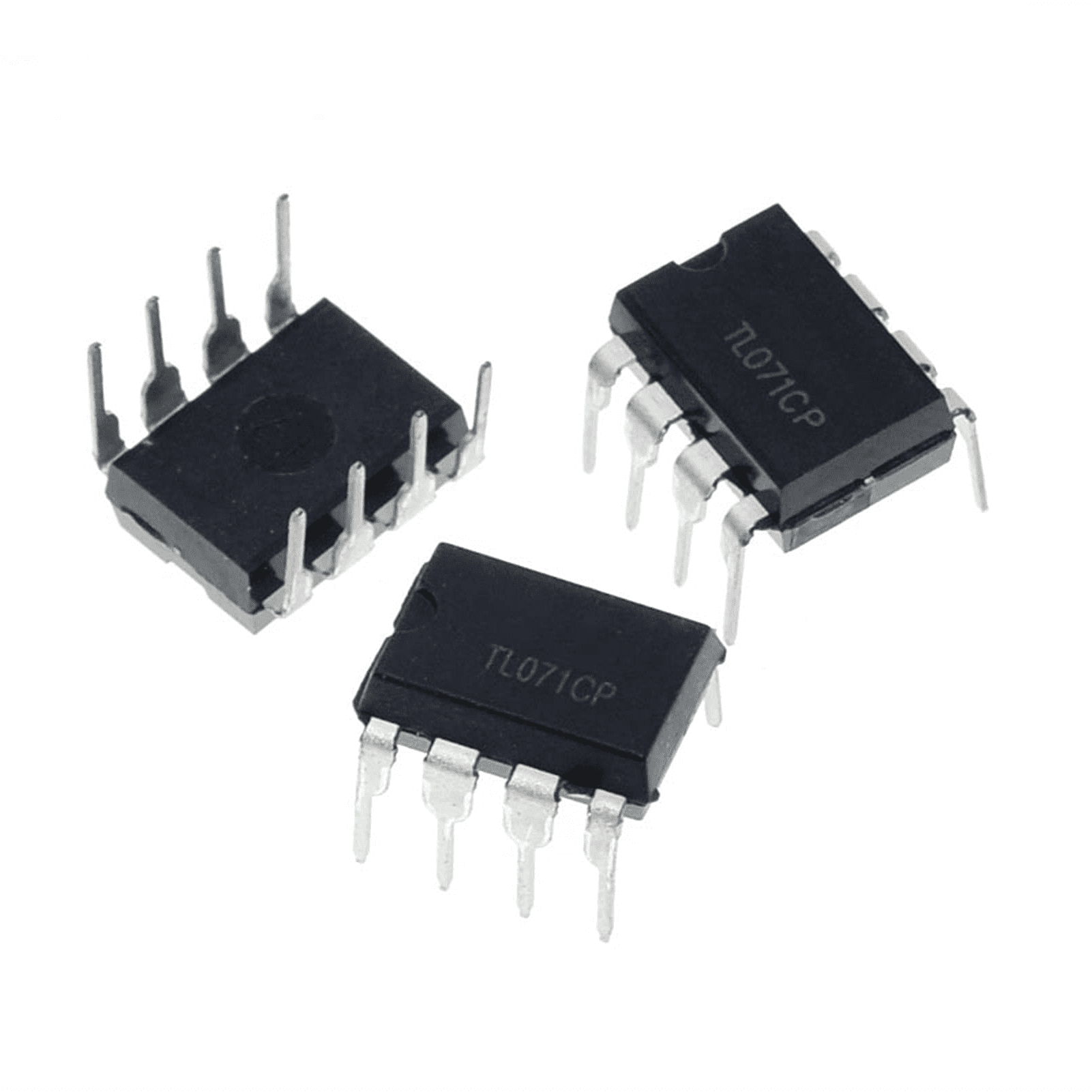 TL071CP Amplificador Operacional JFET de Baja Señal DIP-8 - Imagen 2