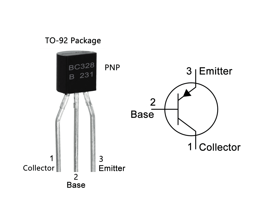 BC328-25 Transistor PNP de Propósito General TO-92 - Imagen 3