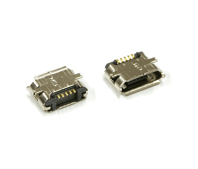 Conector Micro USB Tipo B Hembra SMD para PCB - Imagen 2