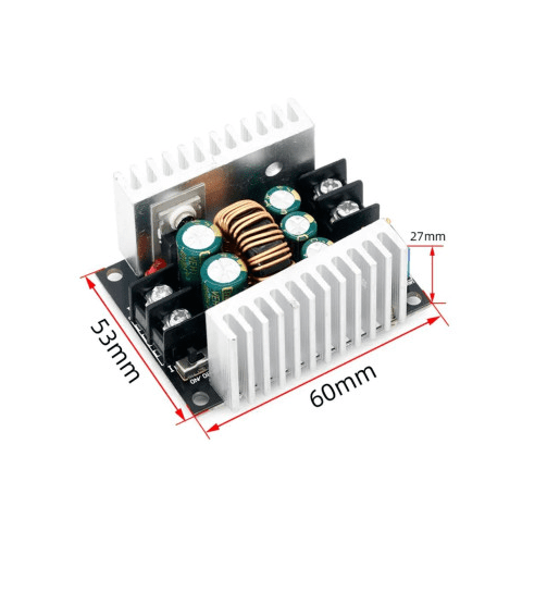 Convertidor DC-DC LM25116 Buck 20A 300W – Regulador Reductor de Voltaje - Imagen 3