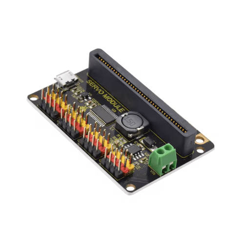 Shield Controlador de Servos 16 Canales PCA9685PW 5V para micro:bit Keyestudio Shield Controlador de Servos 16 Canales PCA9685PW 5V para micro:bit Keyestudio